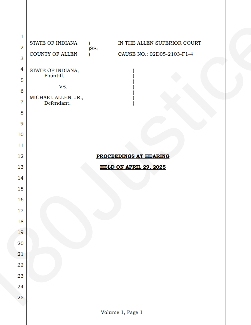 Allen County is actively stripping defendants of access to both their discovery and PUBLIC RECORDS.